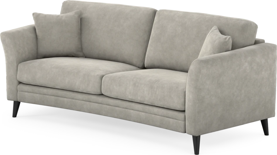 Eden - 2,5-sits soffa svängd - Grå