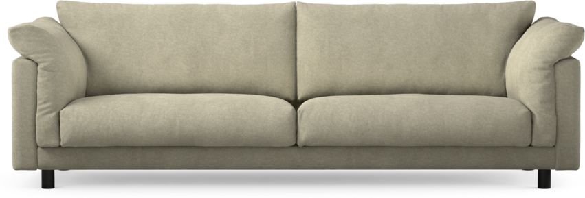 Cherrie - 4-sits soffa, fast klädsel - Beige