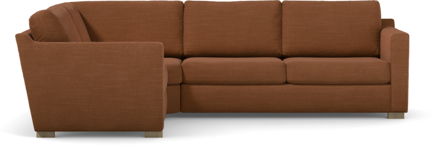 Friday - Hörnsoffa, 1,5+2,5-sits - Orange