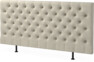 Cape pikerad - Sänggavel låg, , 90-210 cm - Beige