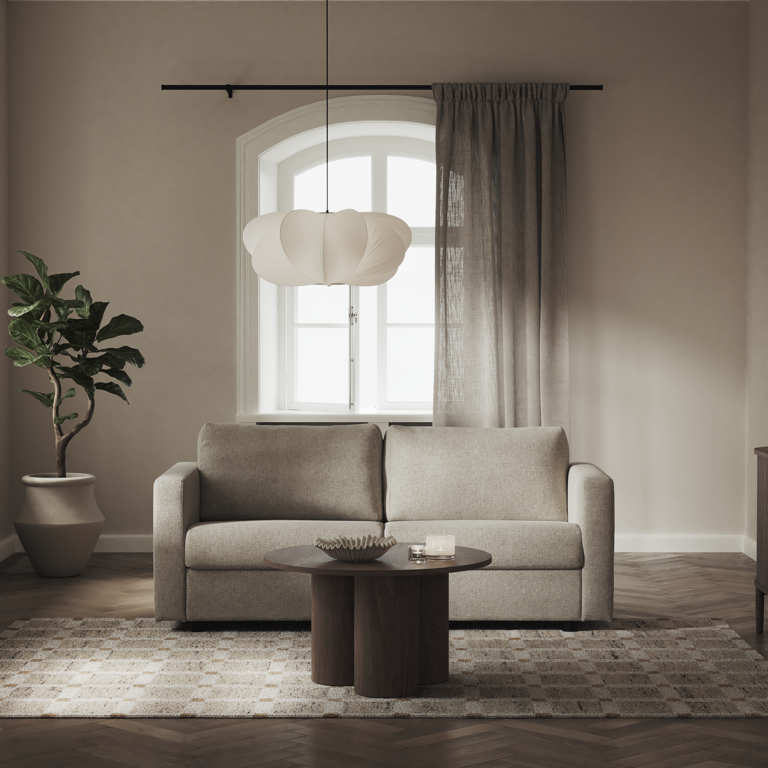 Lindö, Bäddsoffa 2,5-sits 