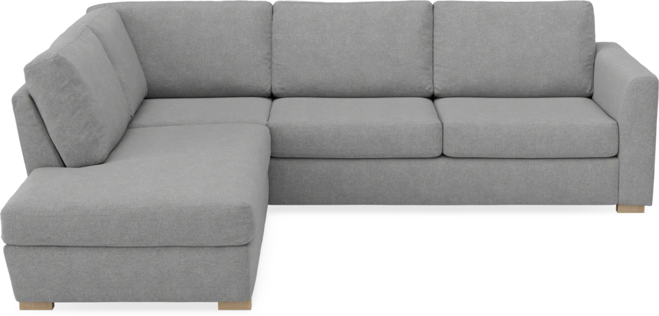 Friday - 2,5-sits soffa med divan vänster - Grå