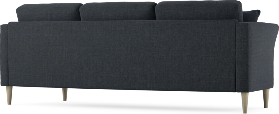 Eden - 3-sits soffa svängd - Blå