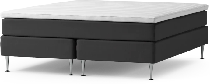 Roma Family, Kontinentalsäng, dubbelsäng med bäddmadrass och sängben, B 160-180