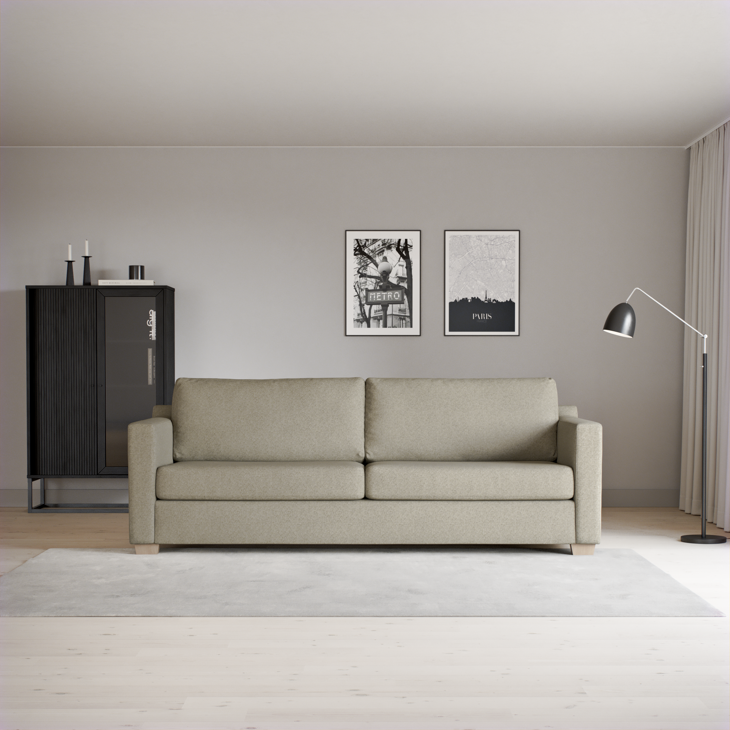 Friday - 3-sits soffa - inspiration