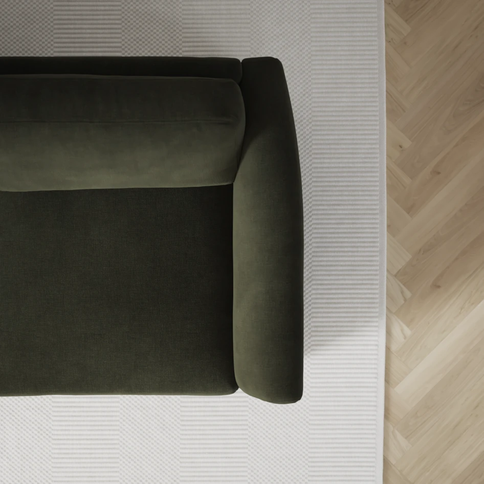 Öland - Bäddsoffa 3-sits, längsbäddad - Beige