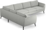 County - Hörnsoffa, 2+3-sits - Grå