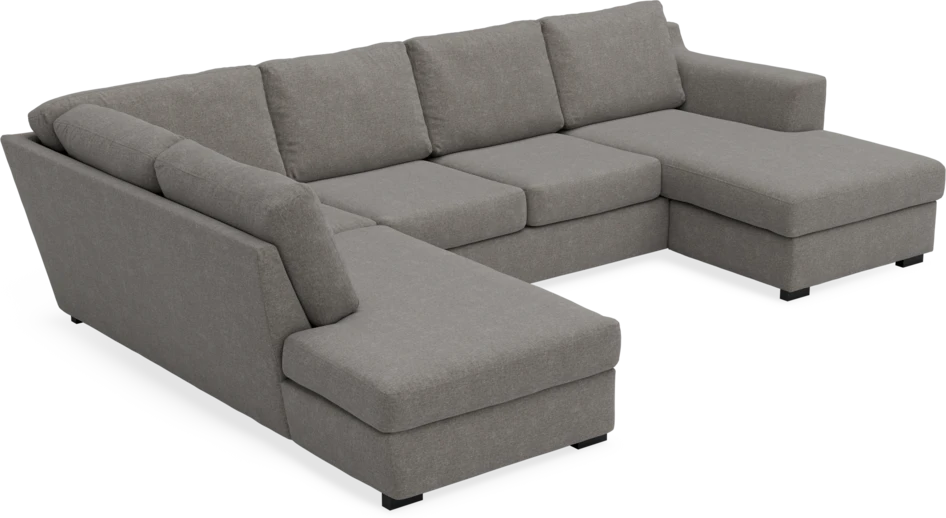 Friday - 3-sits soffa med divan vänster och schäslong höger - Grå