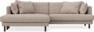 Harper - 4-sits med schäslong XL vänster - Beige
