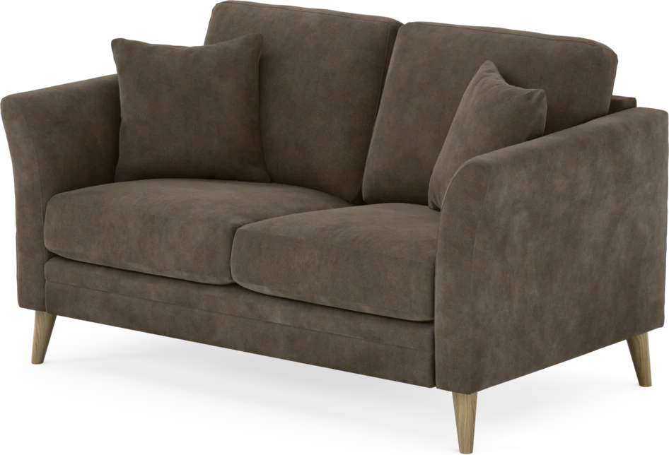 Eden - 2-sits soffa - Brun