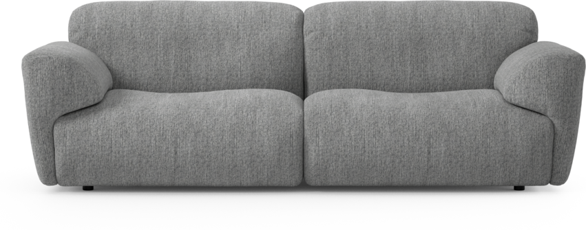 Bobby - 4-sits soffa - Grå