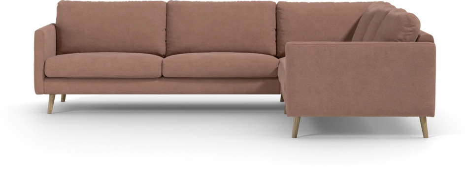 Madison Lux - Hörnsoffa 3+2-sits, hörn 1 - Rosa