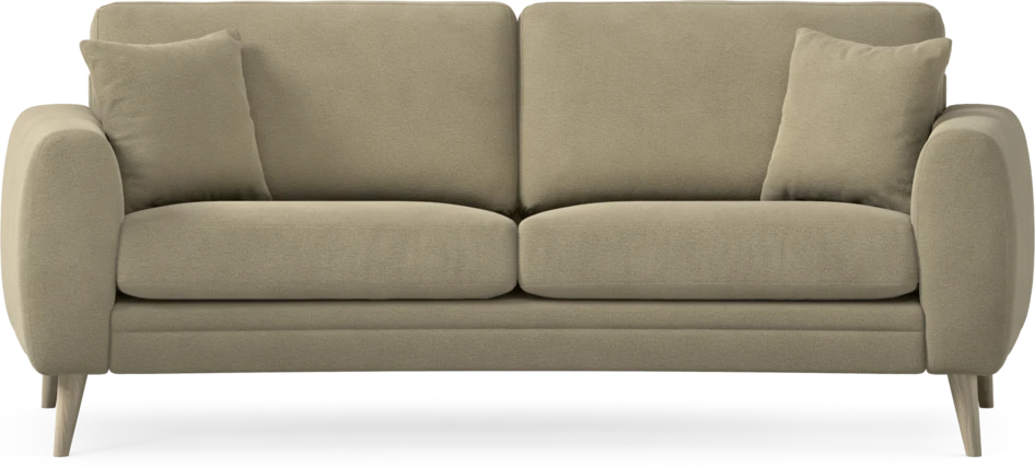 Eden - 2,5-sits soffa svängd - Beige