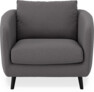 Madison Lux - Fåtölj, 70 cm - Grå