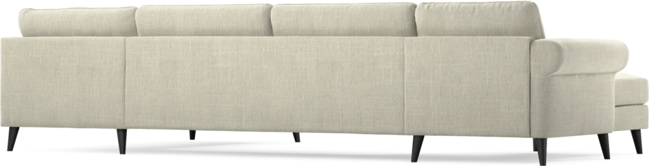 Bridge - 3-sits soffa med schäslong vänster och divan höger - Beige