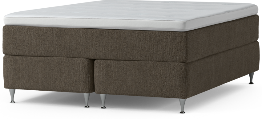 Delux Exclusive - Kontinentalsäng, dubbelsäng med bäddmadrass och sängben