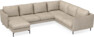 Madison - Hörnsoffa med schäslong vänster - Beige