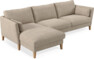 Winston - 3-sits soffa med schäslong, vändbar - Beige