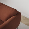 Madison Lux - 2-sits soffa med schäslong vänster - Röd