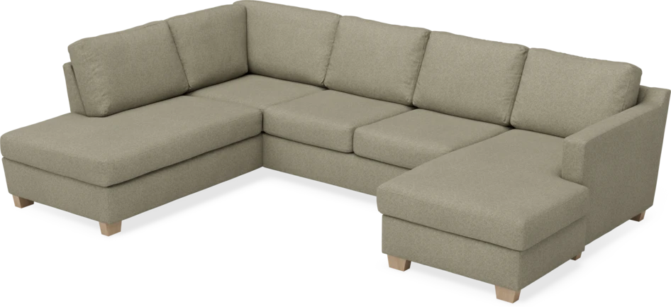 Friday - 3-sits soffa med divan vänster och schäslong höger - Beige