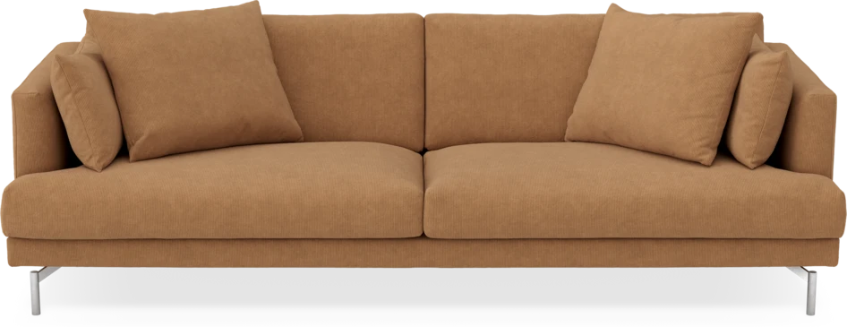 Harper - 4-sits soffa - Gul