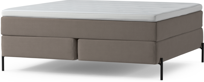 Delux Dream - Kontinentalsäng, dubbelsäng med bäddmadrass och sängben