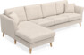 Eden - 3-sits soffa med schäslong - Beige