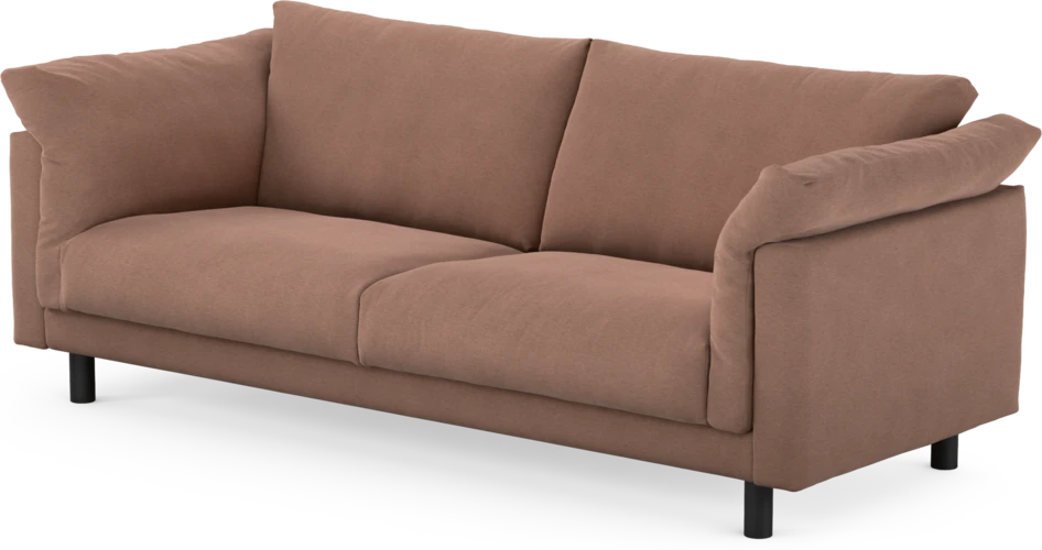 Cherrie - 3-sits soffa, fast klädsel - Rosa