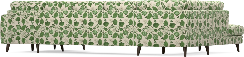 Eden - 3-sits soffa med divan vänster och schäslong höger - Flerfärgad