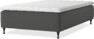 Delux Dream - Ramsäng, enkelsäng med bäddmadrass - Grå