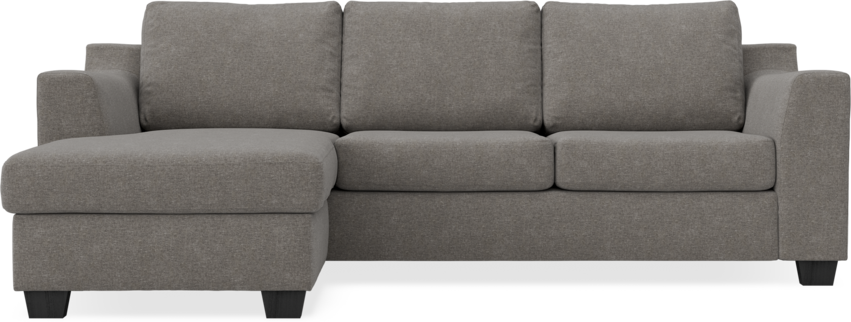 Friday - 3-sits soffa med schäslong vänster - Grå