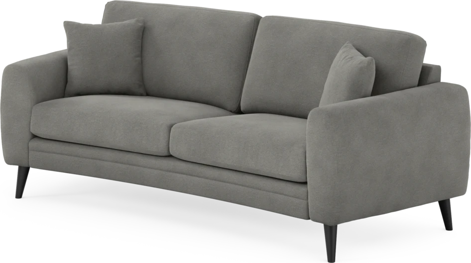 Eden - 2,5-sits soffa svängd - Grå