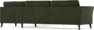 Bridge - Hörnsoffa, 3+3-sits - Grön