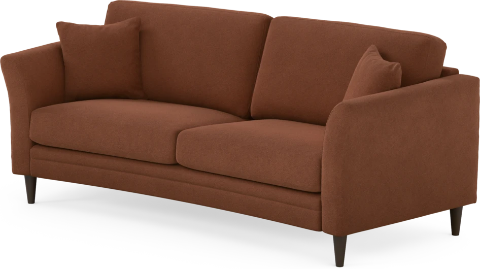 Eden - 2,5-sits soffa svängd - Orange