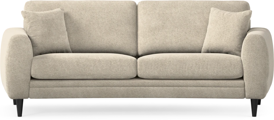 Eden - 2,5-sits soffa svängd - Beige