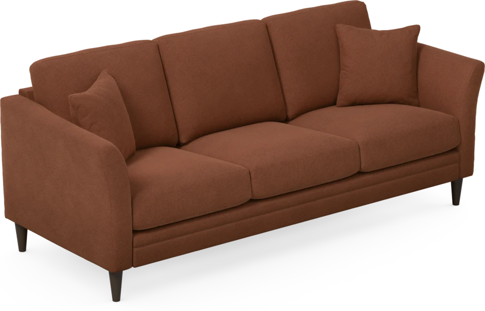 Eden - 3-sits soffa - Orange