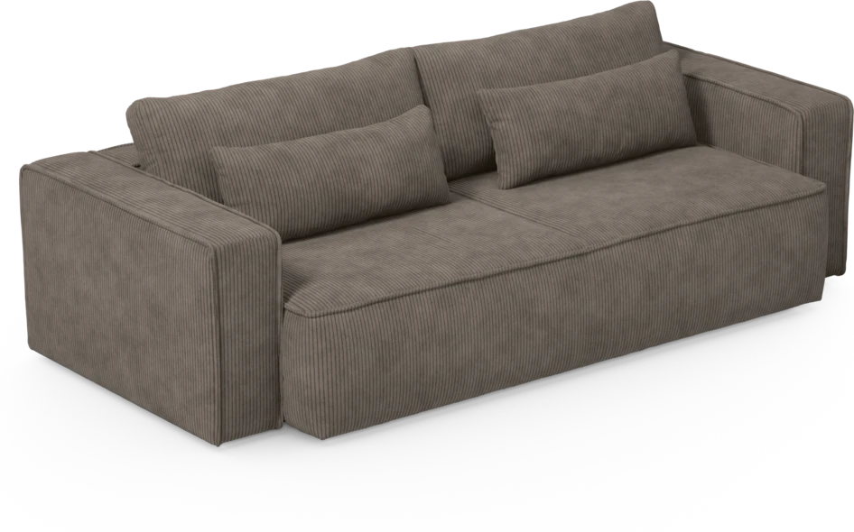 Ide - Bäddsoffa 3-sits - Brun