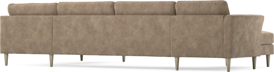 Bridge - 3-sits soffa med schäslong vänster och divan höger - Beige