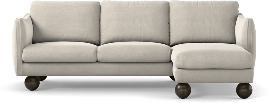 Madison - 2-sits soffa med schäslong höger - Beige