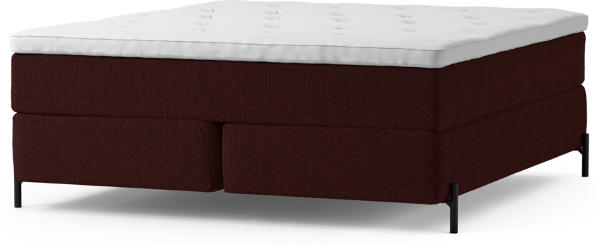 Delux Dream - Kontinentalsäng, dubbelsäng med bäddmadrass och sängben