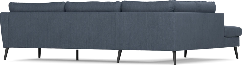 County - 2,5-sits soffa med divan vänster - Blå