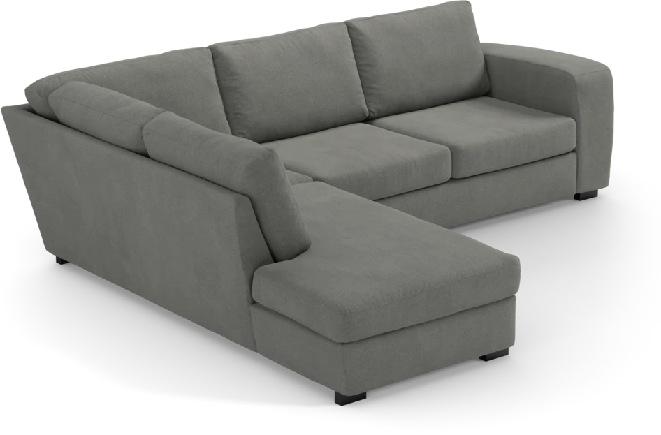 Friday - 2,5-sits soffa med divan vänster - Grå