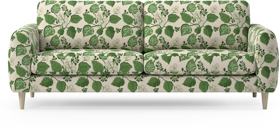 Bridge - 3-sits soffa - Grön