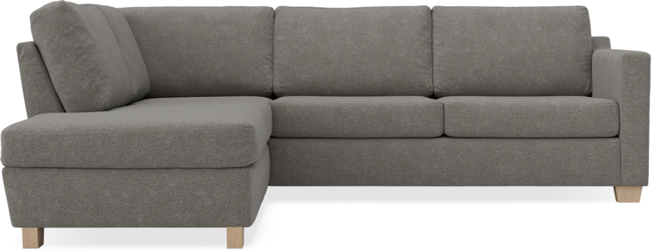 Friday - 2,5-sits soffa med divan vänster - Grå