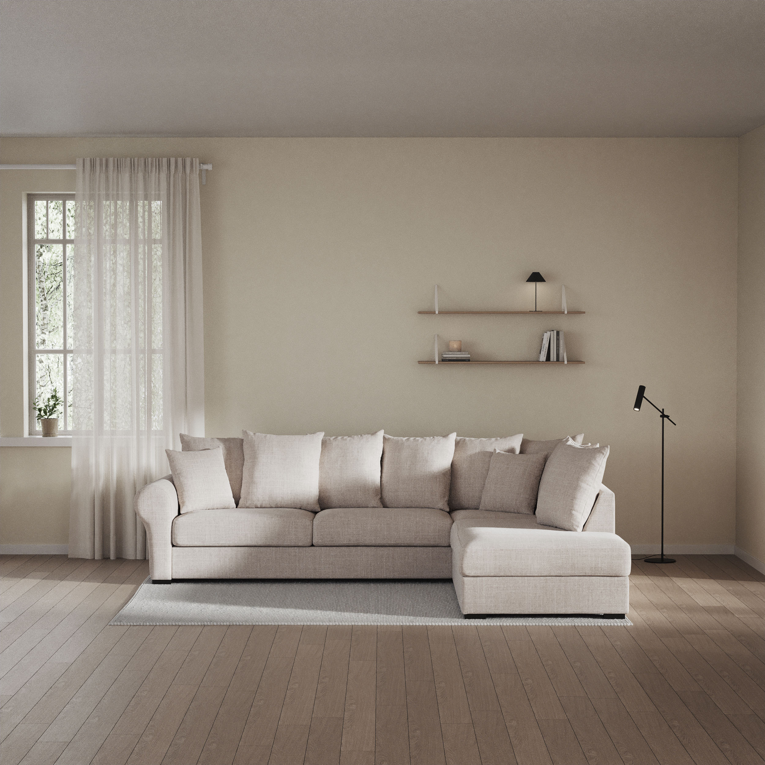 Town - 3-sits soffa med divan höger - inspiration