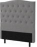 Delux Välvd - Sänggavel, 90-210 cm
