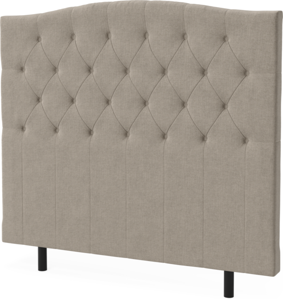 Asperö välvd - sänggavel, 90-180 cm - Beige
