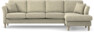 Eden - 3-sits soffa med schäslong - Beige