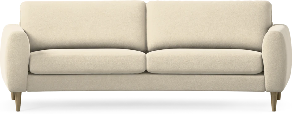 Bridge - 3-sits soffa svängd - Beige