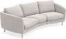 Madison - 3-sits soffa svängd, 70 cm - Grå